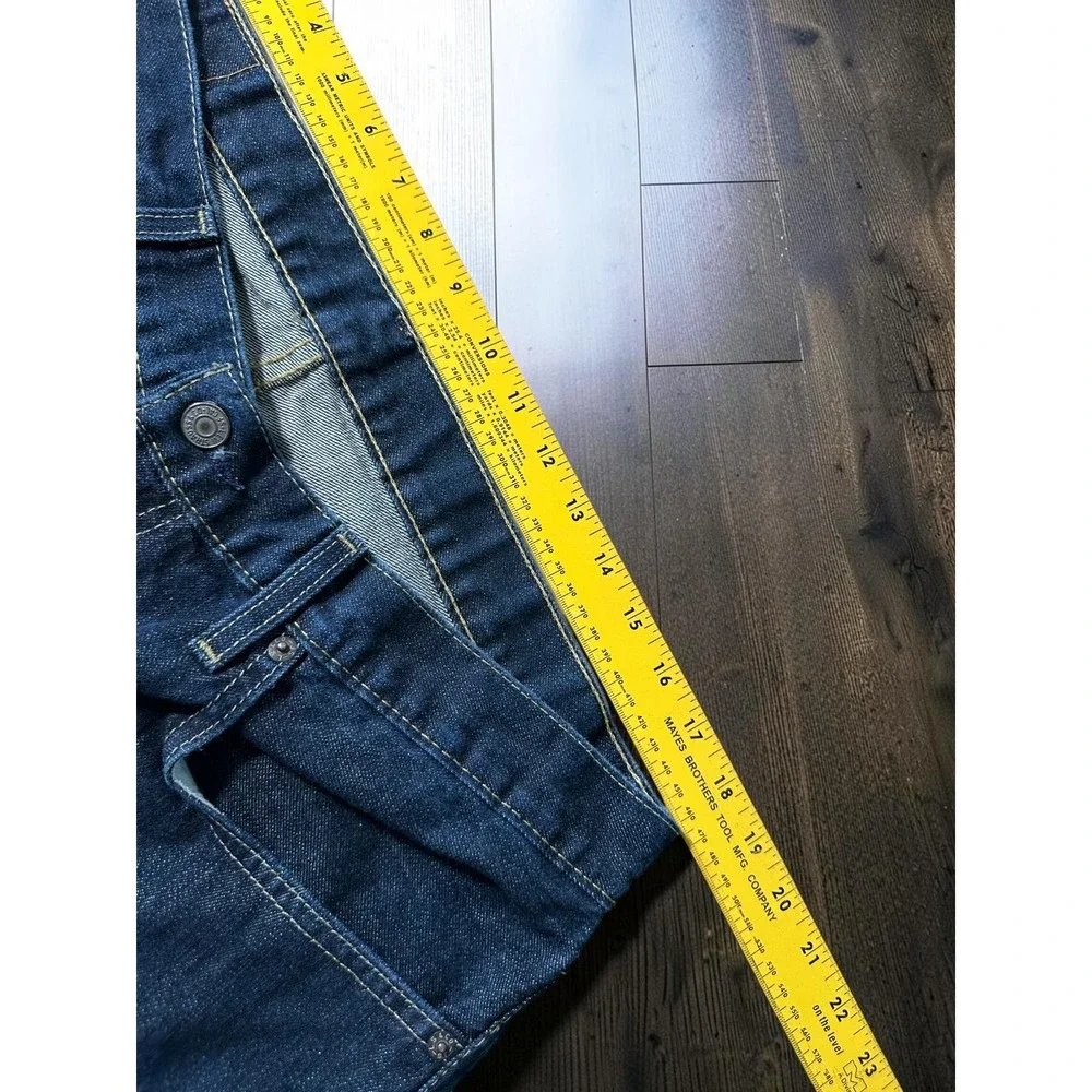 Levi's 559 Relaxed Straight Jeans Mens 36x30 Dark Blue Denim Classic BaggyCasual